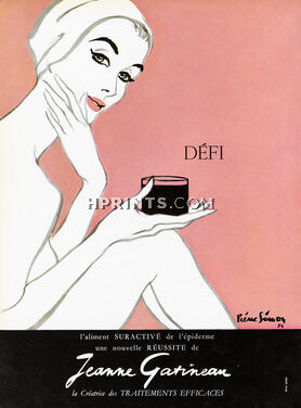 Jeanne Gatineau (Cosmetics) 1954 Défi, Pierre Simon
