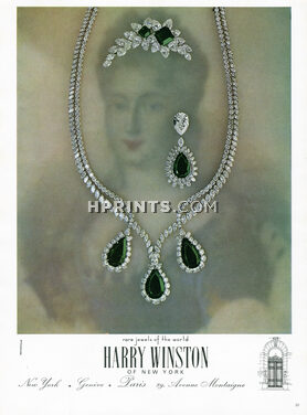 Harry Winston (Jewels) 1963 Emerald Set of Jewels