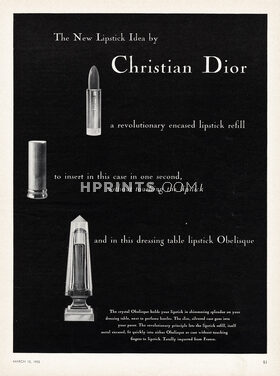 Christian Dior (Cosmetics) 1955 Lipstick Obelisque