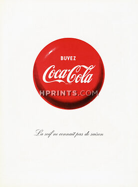 Coca-Cola 1950 La soif ne connaît pas de saison