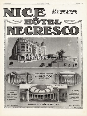 Hôtel Negresco 1912 Nice, Ehrmann