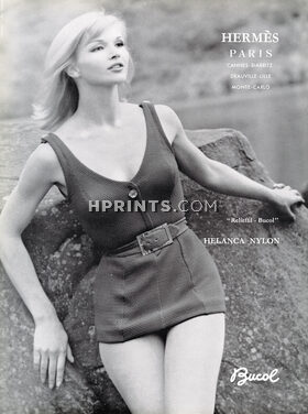 Hermès 1960 Beachwear, Photo Laurent