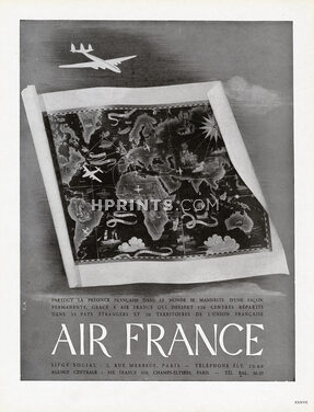 Air France 1947 Partout dans le monde...