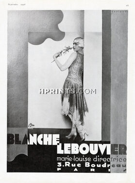 Blanche Lebouvier 1928 Marie-Louise Directrice, Photo d'Ora