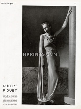 Robert Piguet 1935 Fashion Photography, Vogue-Studio