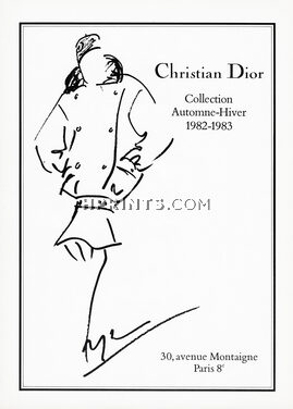 Christian Dior 1982 Winter Coat