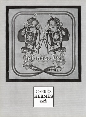 Hermès (Carrés) 1957 Brides de Gala