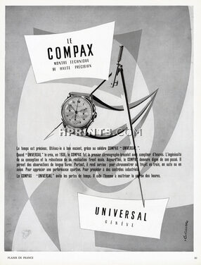 Universal 1950 Compax, J. Courvoisier