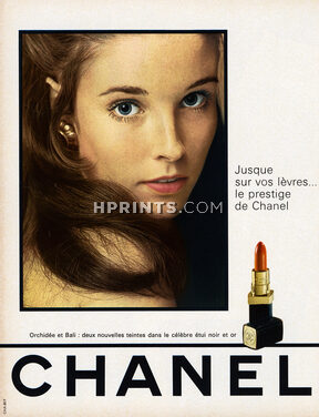 Chanel (Cosmetics) 1968 Orchidee & Bali Lipstick