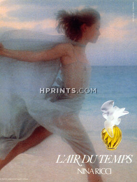 Nina Ricci (Perfumes) 1985 L'Air du Temps, Photo David Hamilton