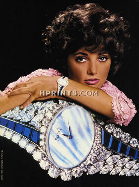 Piaget (Watches) 1980 Photo Gina Lollobrigida