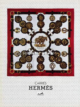 Hermès (Carrés) 1964 "Cuivreries" Scarf