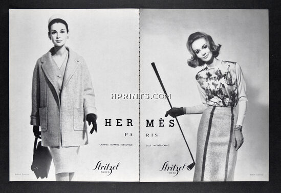 Hermès (Couture) 1963 Golf, Stritzel, Photo Robert Laurent