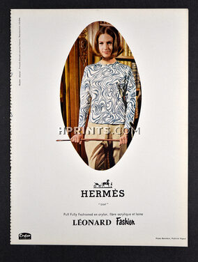 Hermès (Sportswear) 1964 Photo Bernheim, Leonard Fashion