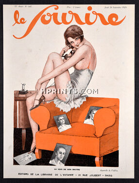Vald'es 1929 "La Voix de son Maître", Babydoll, Telephone