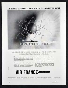 Air France 1954 Cheval Batany