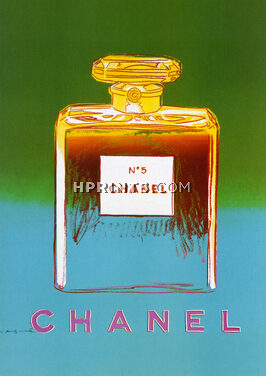 Chanel (Perfumes) 1997 Hommage d'Andy Warhol au N°5