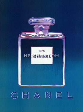 Chanel (Perfumes) 1997 Hommage d'Andy Warhol au N°5