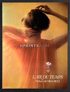 Nina Ricci (Perfumes) 1978 L'Air du Temps, Photo David Hamilton
