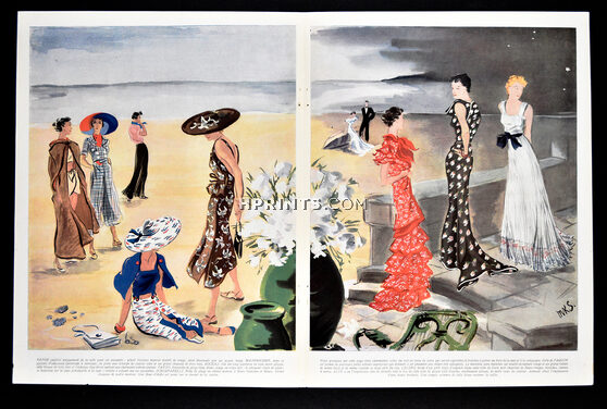 Karsavina 1935 Jean Patou, Marcel Rochas, Mainbocher, Schiaparelli / Paquin, Lucien Lelong, Alix