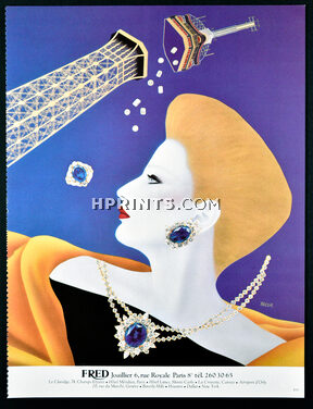 Fred (Jewels) 1984 Eiffel Tower, Razzia