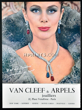 Van Cleef & Arpels 1964 Marron Fourrures, Photo Henri Glaeser