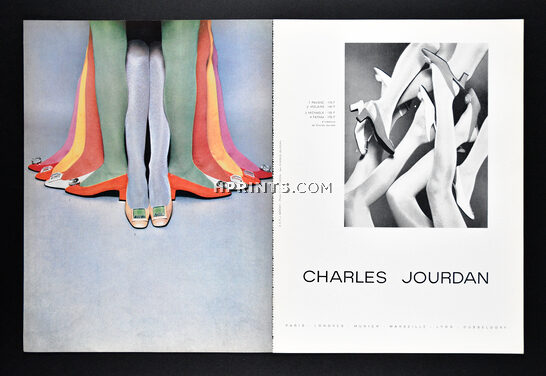 Charles Jourdan 1967 Photo Guy Bourdin, Stockings