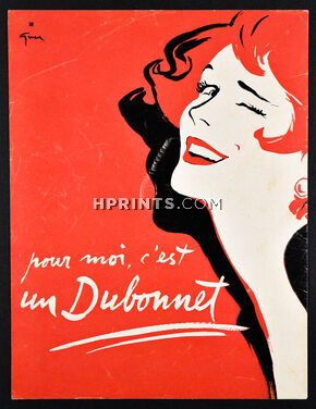Dubonnet 1954 René Gruau