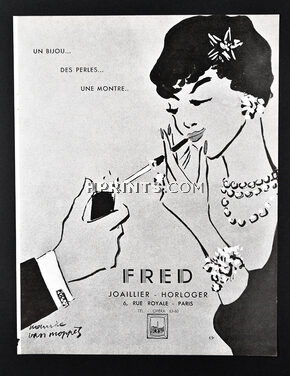 Fred 1951 Cigarette Holder, Maurice Van Moppès