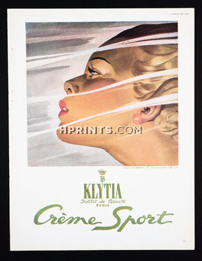 Klytia - Crème Sport 1947 Jean Adrien Mercier, Beauty Salon
