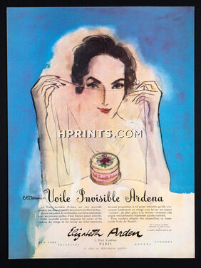 Elizabeth Arden (Cosmetics) 1953 Ardena, René Bouché