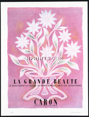 Caron (Cosmetics) 1956 La Grande Beauté, Flower