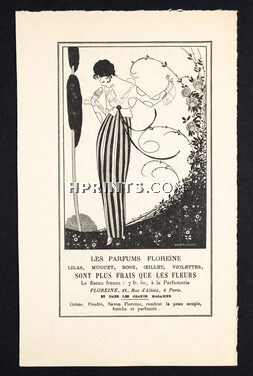 Les Parfums Floréïne 1914 Floréïne Perfumes, Umberto Brunelleschi