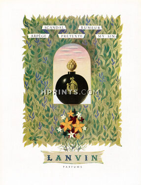 Lanvin (Perfumes) 1946 Nathan