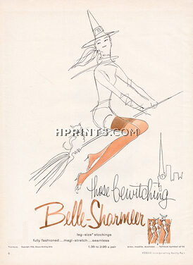 Belle-Sharmeer (Stockings) 1956 Those Bewitching, Witch, Stockings