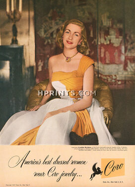 Corocraft (Jewels) 1947 Cynthia McAdoo