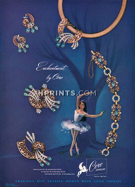 Corocraft (Jewels) 1947 Enchantment, Ballerina