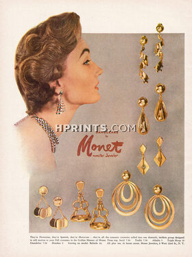 Monet (Jewels) 1953 Danglears
