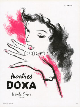 Doxa (Watches) 1951 Le Locle, A.J. Veilhan