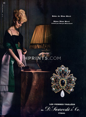 Swarovski & Co. 1962 Nina Ricci, Photo Coquin
