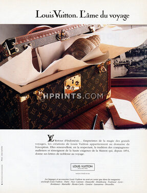 Louis Vuitton (Luggage) 1992 L'âme du voyage, Photo Jean Larivière