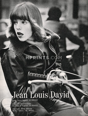 Jean Louis David 1973 Alice Springs, Fashion Photography