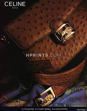 Céline (Fashion Goods) 1986 Handbag, Belt