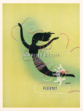 Flexnit (Lingerie) 1946 Lightweight Foundations
