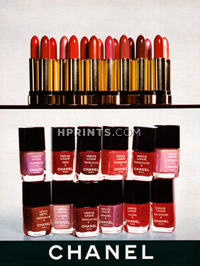 Chanel (Cosmetics) 1974 Vernis & Rouges à lèvres
