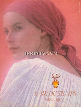 Nina Ricci (Perfumes) 1982 L'Air du Temps, Photo David Hamilton