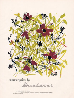 Ducharne (Fabric) 1948 Summer prints
