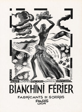 Bianchini Férier (Fabric) 1946 Georges Berthier