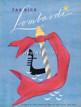 Lombardi (Fabric) 1954 Venice
