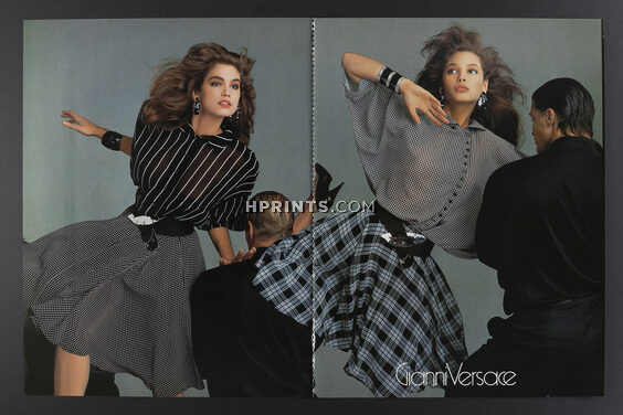 Gianni Versace 1987 Photos Richard Avedon, 4 pages